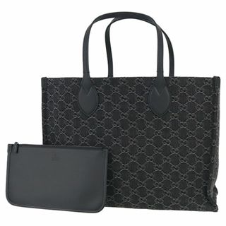 グッチ(Gucci)のグッチ バッグ メンズ レディース トートバッグ オフィディア GGロゴ デニム ブラック グレー 新品 1067511(トートバッグ)