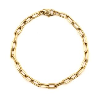 Cartier - カルティエ スパルタカス ブレスレット イエローゴールド 18金 K18YG Au750 ジュエリー ユニセックス メンズ レディース 全長20.5cm CARTIER