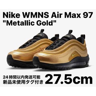 ナイキ(NIKE)のNike WMNS Air Max 97 Metallic Gold 27.5(スニーカー)