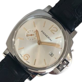 パネライ(PANERAI)の　パネライ PANERAI ルミノールドゥエ　42ｍｍ PAM01249 シルバー SS メンズ 腕時計(その他)