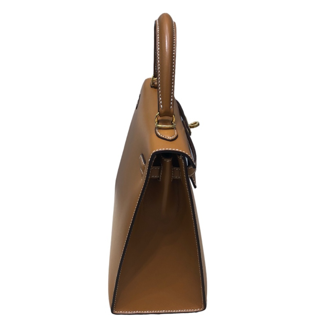 Hermes(エルメス)の　エルメス HERMES ケリー25 外縫い 　 ナチュラルサブレ バトラー/ゴールド金具 レディース ショルダーバッグ レディースのバッグ(ショルダーバッグ)の商品写真