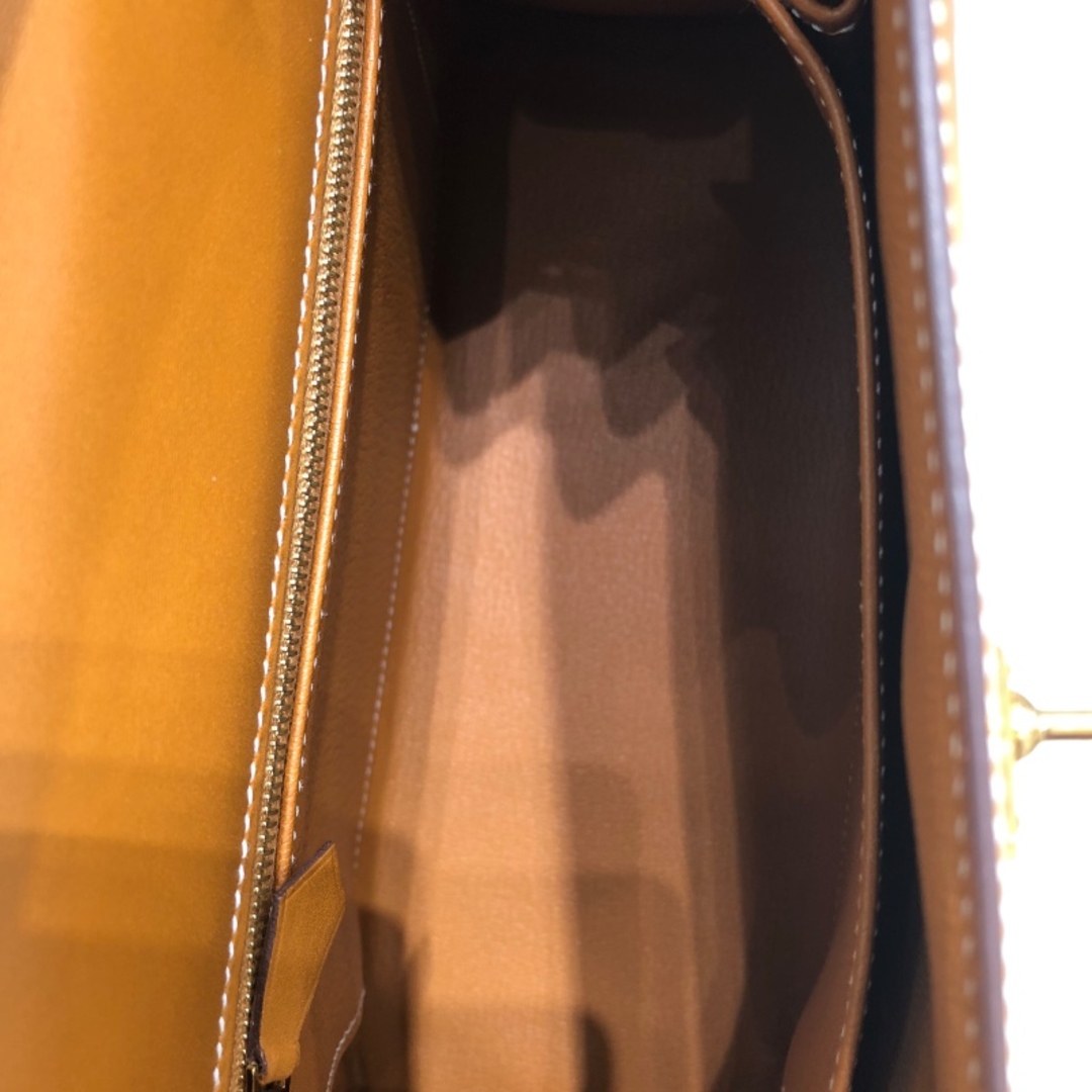 Hermes(エルメス)の　エルメス HERMES ケリー25 外縫い 　 ナチュラルサブレ バトラー/ゴールド金具 レディース ショルダーバッグ レディースのバッグ(ショルダーバッグ)の商品写真