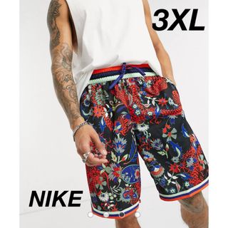 ナイキ(NIKE)のNIKE パンツ 3XL バスパン バスケ ショーツ ニューエラ フローラル(ショートパンツ)