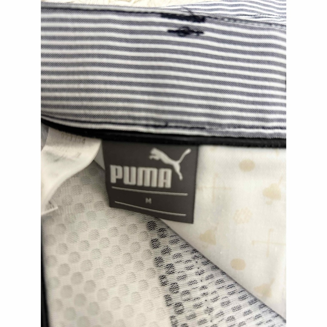 PUMA(プーマ)のプーマ　メンズ　ゴルフウェア　パンツ　ズボン　ロング　ストライプ　M スポーツ/アウトドアのゴルフ(ウエア)の商品写真