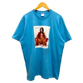 シュプリーム(Supreme)のシュプリーム 22SSLilKimTee Tシャツ プリント 半袖 L 水色(Tシャツ/カットソー(半袖/袖なし))