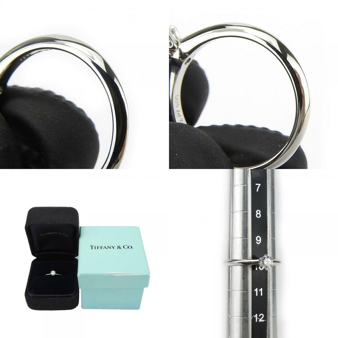 Tiffany & Co.(ティファニー)の【中古】 ティファニー リング・指輪 Pt950 ダイヤモンド 約3.2g プラチナ 約10号 エンゲージメント 0.23ct レディース 女性 TIFFANY&Co. レディースのアクセサリー(リング(指輪))の商品写真