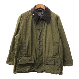 バーブァー(Barbour)のイングランド製 Barbour バブアー BEAUFORT ビューフォート オイルドジャケット カーキ (メンズ C44) 中古 古着 Q3854(その他)