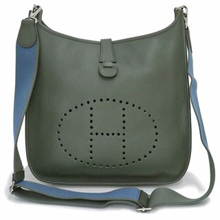 エルメス(Hermes)のエルメス エブリン エヴリン 3 トロワ 29 PM ショルダーバッグ 斜め掛け トリヨンクレマンス レザー ヴェール グリス Vert gris グリーン 緑 シルバー金具 □P刻印 HERMES（未使用　展示品）(ショルダーバッグ)