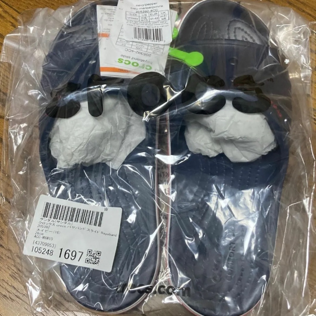 サンダル クロックス crocs バヤバンド スライド 26cm  ネイビー メンズの靴/シューズ(その他)の商品写真