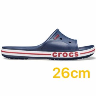 サンダル クロックス crocs バヤバンド スライド 26cm  ネイビー(その他)