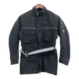 ベルスタッフ(BELSTAFF)のイタリア製 Belstaff ベルスタッフ ジャケット 防寒 ブラック (メンズ 42) 中古 古着 Q3880(その他)