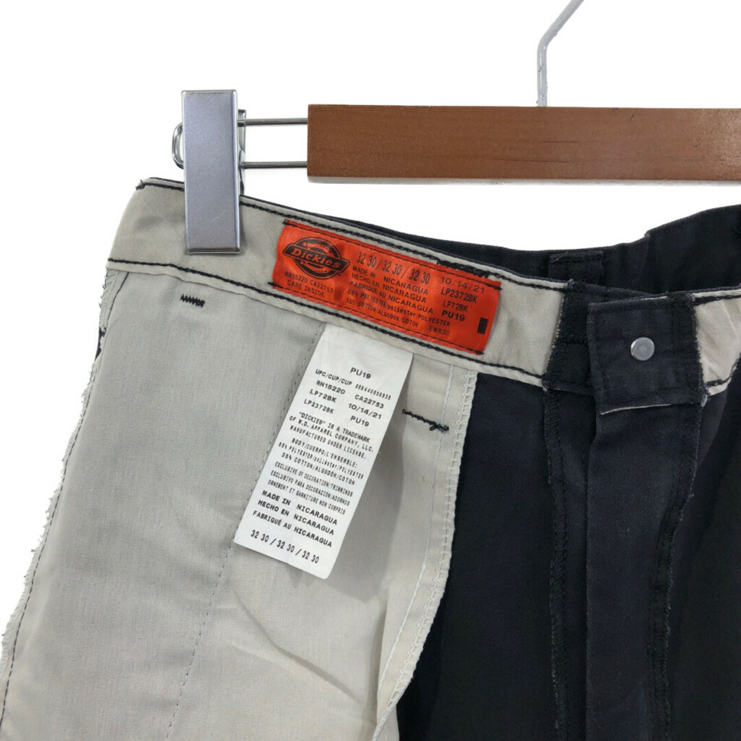 Dickies(ディッキーズ)のDickies ディッキーズ カーゴパンツ ワーク FLEX ブラック (メンズ 32/30) 中古 古着 Q3883 メンズのパンツ(その他)の商品写真