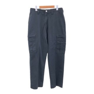 ディッキーズ(Dickies)のDickies ディッキーズ カーゴパンツ ワーク FLEX ブラック (メンズ 32/30) 中古 古着 Q3883(その他)