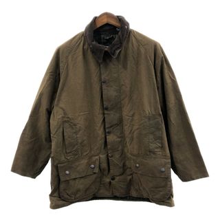 バーブァー(Barbour)の2000年代～ Barbour バブアー BEAUFORT オイルドジャケット ユーロ ラグランスリーブ ブラウン (メンズ 46) 中古 古着 Q3895(その他)