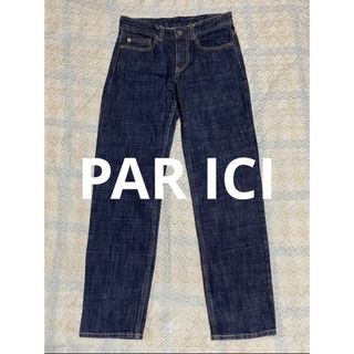 PAR ICI - PARICI パーリッシィ シンチバック付 デニム パンツ