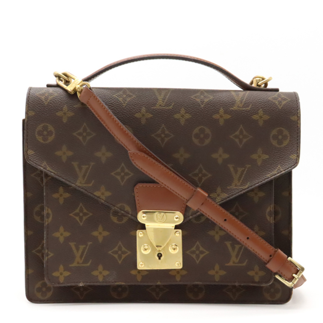 LOUIS VUITTON(ルイヴィトン)のルイ ヴィトン モノグラム モンソー28 セカンドバッグ （12420033） メンズのバッグ(ショルダーバッグ)の商品写真