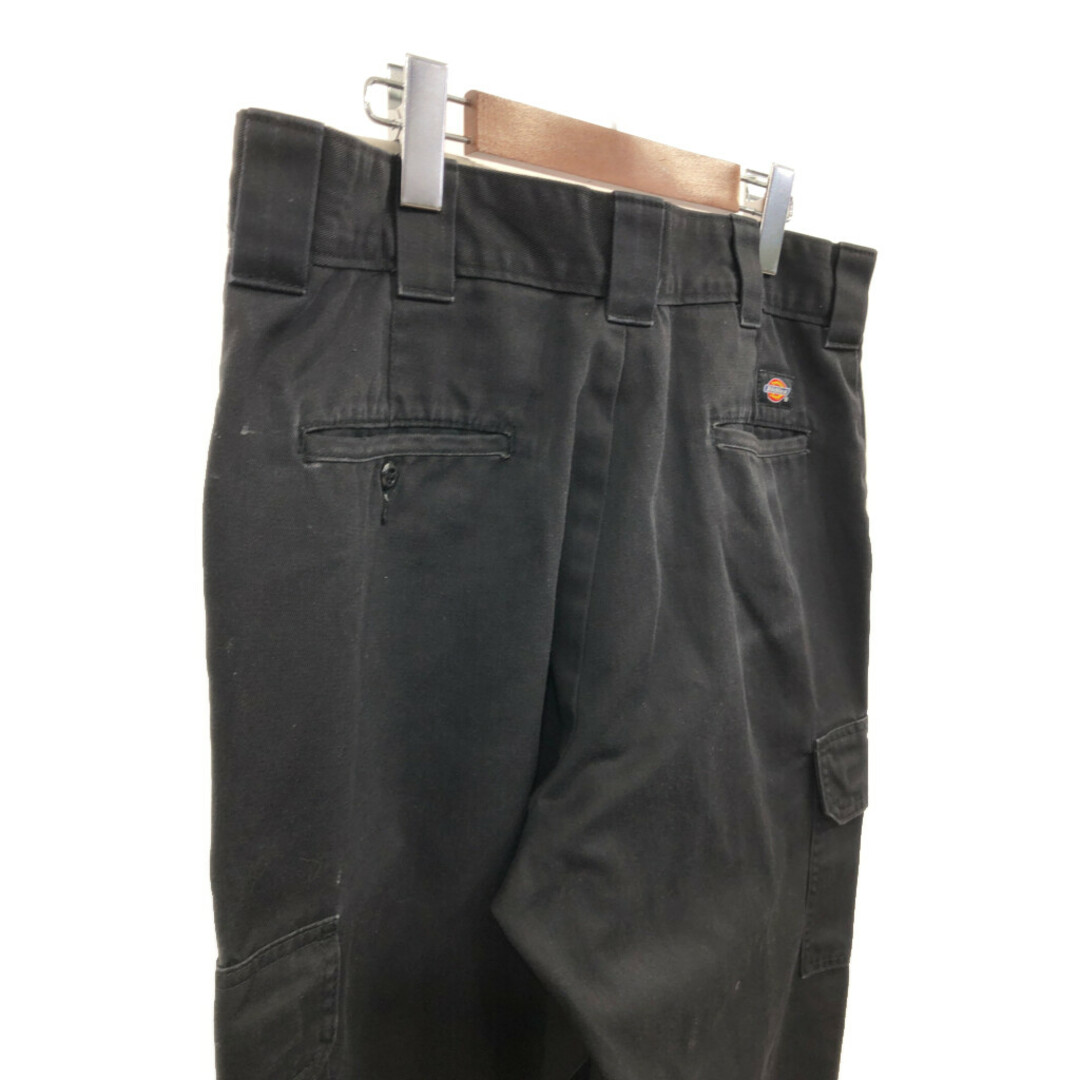 Dickies(ディッキーズ)のDickies ディッキーズ カーゴ パンツ ワーク ブラック (メンズ 34×34) 中古 古着 Q3904 メンズのパンツ(その他)の商品写真