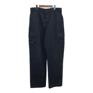 ディッキーズ(Dickies)のDickies ディッキーズ カーゴ パンツ ワーク ブラック (メンズ 34×34) 中古 古着 Q3904(その他)