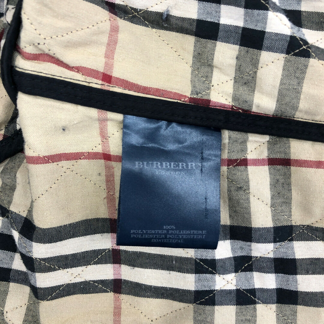 BURBERRY(バーバリー)のBURBERRY バーバリー 中綿入り キルティングジャケット ブランド ブラック (メンズ L) 中古 古着 Q3871 メンズのジャケット/アウター(その他)の商品写真