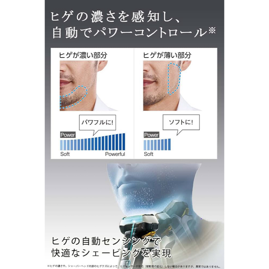 Panasonic(パナソニック)のパナソニック メンズシェーバー ラムダッシュ 3枚刃 ES-LT2A-K 黒(1 スマホ/家電/カメラの美容/健康(メンズシェーバー)の商品写真