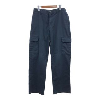 ディッキーズ(Dickies)のDickies ディッキーズ カーゴ パンツ ワーク ネイビー (メンズ M相当) 中古 古着 Q3918(その他)