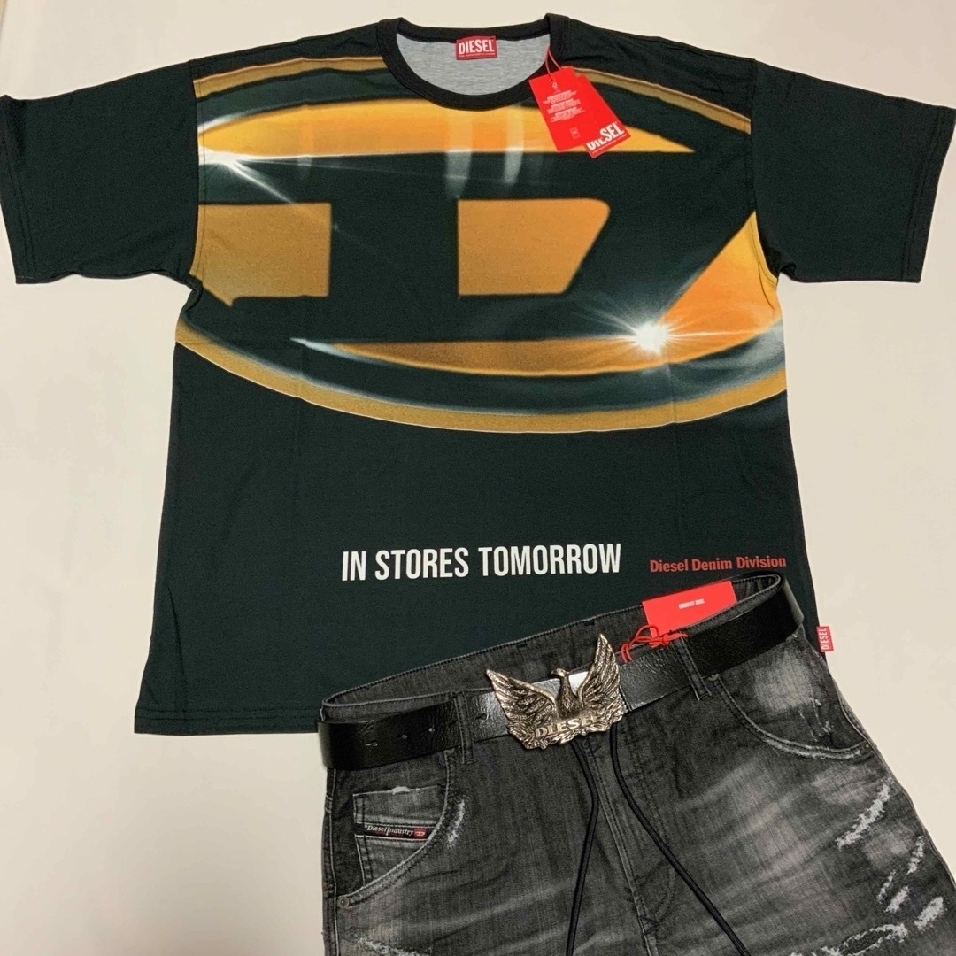 DIESEL(ディーゼル)の洗練されたデザイン　DIESEL　Tシャツ　T-Boxt-P1　XL メンズのトップス(Tシャツ/カットソー(半袖/袖なし))の商品写真