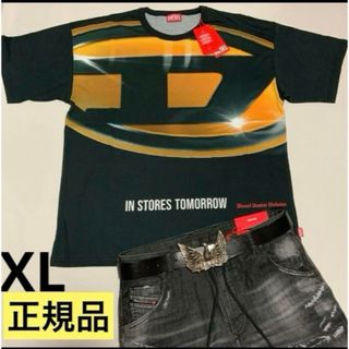 ディーゼル(DIESEL)の洗練されたデザイン　DIESEL　Tシャツ　T-Boxt-P1　XL(Tシャツ/カットソー(半袖/袖なし))