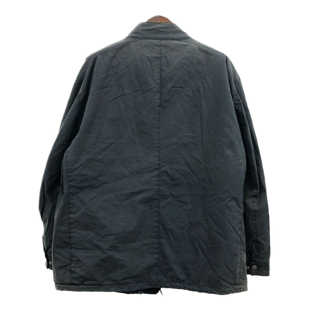 Barbour(バーブァー)のイングランド製 Barbour バブアー TROPHY トロフィー オイルドジャケット グレー (メンズ 4XL) 中古 古着 Q3875 メンズのジャケット/アウター(その他)の商品写真