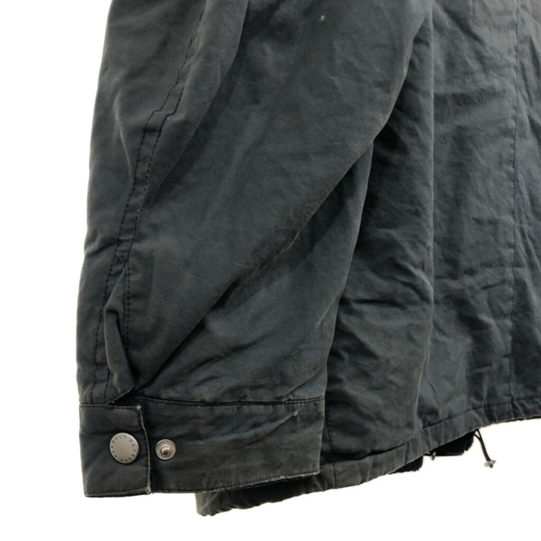 Barbour(バーブァー)のイングランド製 Barbour バブアー TROPHY トロフィー オイルドジャケット グレー (メンズ 4XL) 中古 古着 Q3875 メンズのジャケット/アウター(その他)の商品写真