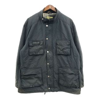 バーブァー(Barbour)のイングランド製 Barbour バブアー TROPHY トロフィー オイルドジャケット グレー (メンズ 4XL) 中古 古着 Q3875(その他)