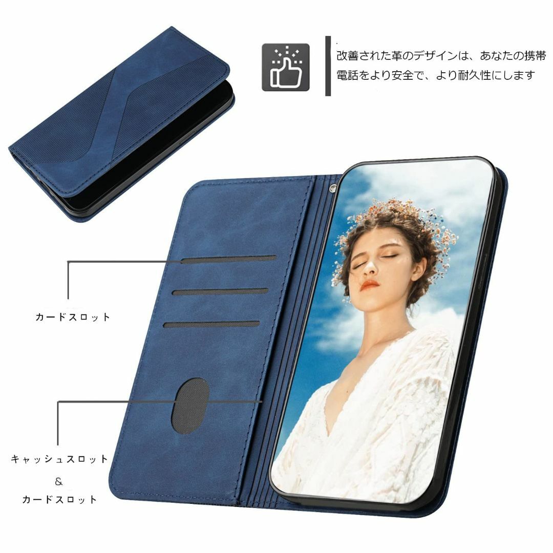 サイズ:GooglePixel6A_色:ブルーLODROC Google P スマホ/家電/カメラのスマホアクセサリー(その他)の商品写真