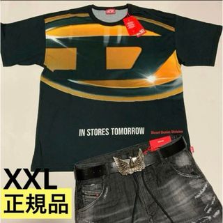 ディーゼル(DIESEL)の洗練されたデザイン　DIESEL　Tシャツ　T-Boxt-P1　XXL(Tシャツ/カットソー(半袖/袖なし))