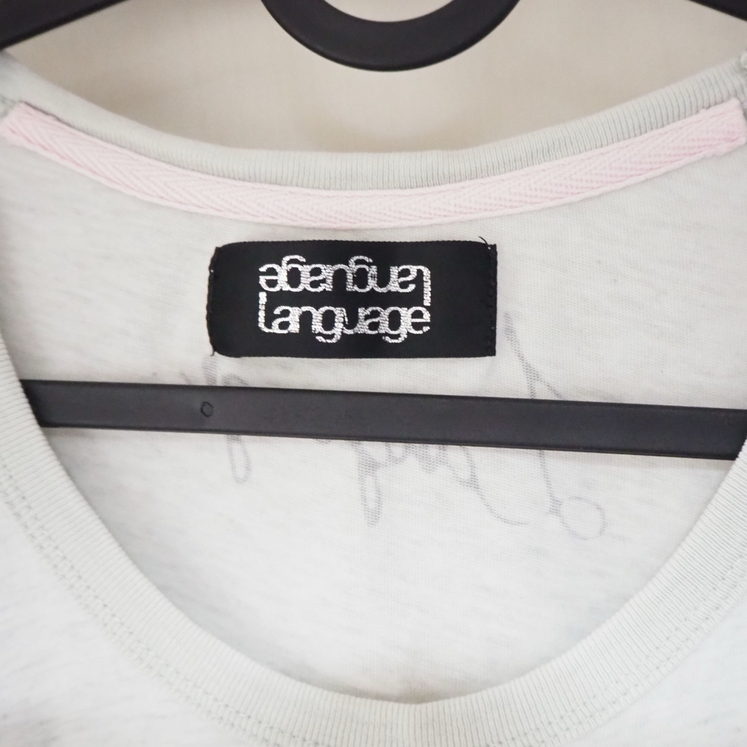 Language(ランゲージ)のランゲージ　半袖Ｔシャツ　ロゴＴ　レディース レディースのトップス(Tシャツ(半袖/袖なし))の商品写真