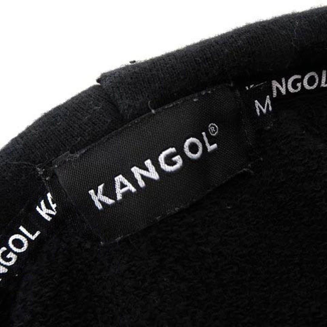 KANGOL(カンゴール)のカンゴール パーカー スウェット ボックス ロゴ プルオーバー フード M 黒 メンズのトップス(パーカー)の商品写真