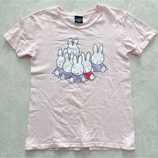 ミッフィー(miffy)のmiffy Tシャツ レディース M ミッフィー トップス 半袖 ピンク(Tシャツ(半袖/袖なし))