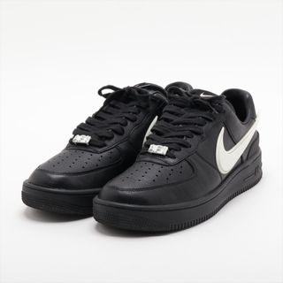 AIR FORCE 1 LOW レザー×ラバー 29cm ブラック×ホワ(スニーカー)