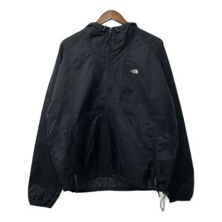 ザノースフェイス(THE NORTH FACE)のTHE NORTH FACE ノースフェイス アノラックパーカー ジャケット アウトドア ワンポイント ブラック (メンズ ) 中古 古着 Q3952(その他)