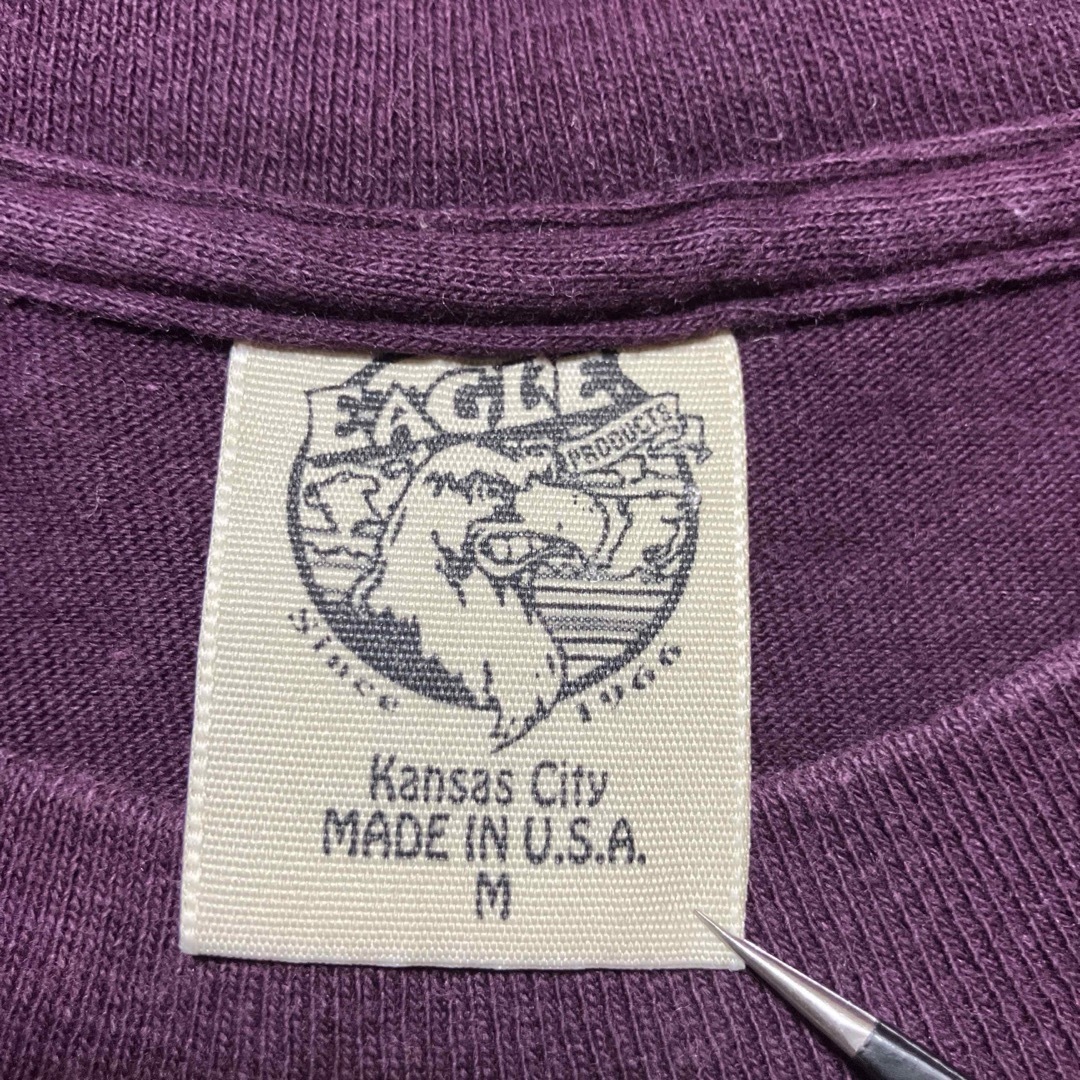 VINTAGE(ヴィンテージ)の80s〜90s『EAGLE』イーグル　Tシャツ　USA製　ヴィンテージ メンズのトップス(Tシャツ/カットソー(半袖/袖なし))の商品写真