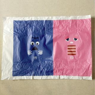 UQモバイル　ガチャピンムック　トイレットペーパー包み紙　ノベルティグッズ(キャラクターグッズ)