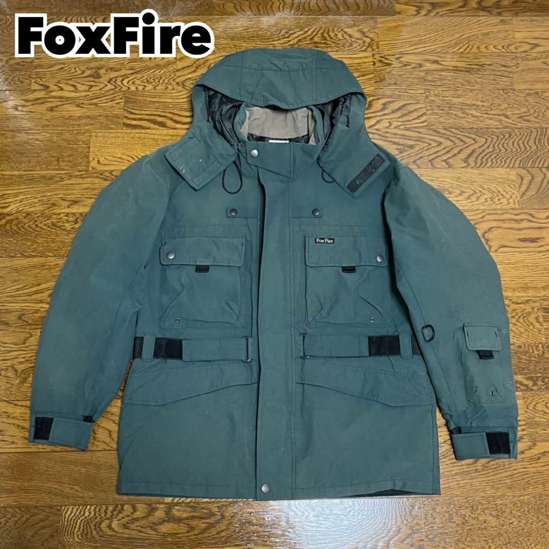 Foxfire(フォックスファイヤー)のFoxFire フォックスファイヤー マウンテンパーカー ゴアテックス 緑 M メンズのジャケット/アウター(マウンテンパーカー)の商品写真