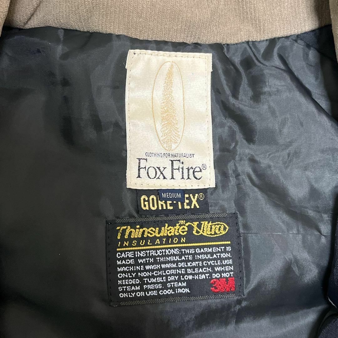 Foxfire(フォックスファイヤー)のFoxFire フォックスファイヤー マウンテンパーカー ゴアテックス 緑 M メンズのジャケット/アウター(マウンテンパーカー)の商品写真