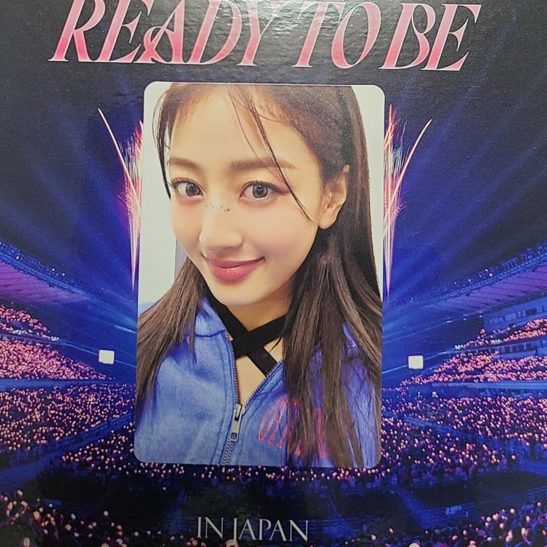 TWICE(トゥワイス)のTWICE 『READY TO BE IN JAPAN』トレカ　ジヒョ エンタメ/ホビーのCD(K-POP/アジア)の商品写真