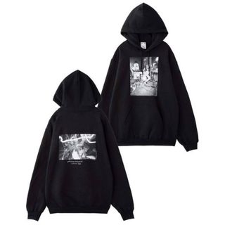 エックスガール(X-girl)のX-girl charlesPeterson photo swet hoodie(パーカー)