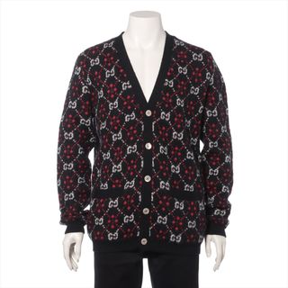 グッチ(Gucci)のグッチ インターロッキングG ウール×アルパカ M ブラック メンズ その(その他)