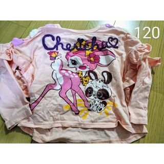 チェリッチュ(CHERICHU)のチェリッチュ ピンク 120サイズ(Tシャツ/カットソー)