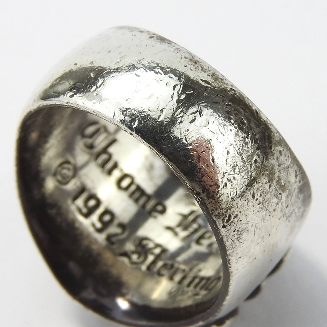 Chrome Hearts(クロムハーツ)の【中古】 クロムハーツ リング・指輪 キーパー 2356-304-1000-9210 23 シルバー925 約23.8g シルバー #23 KEEPER アクセサリー メンズ 男性 CHROME HEARTS メンズのアクセサリー(リング(指輪))の商品写真