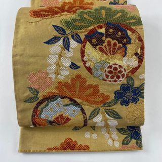 袋帯 美品 秀品 六通 正絹 【中古】(帯)