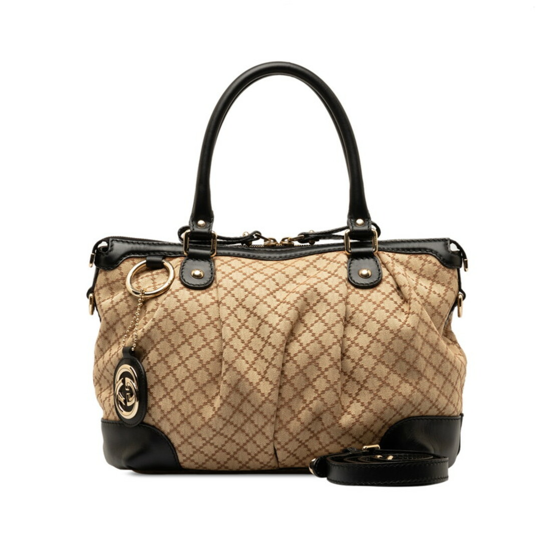 GUCCI - グッチ ディアマンテ スーキー ハンドバッグ ショルダー GUCCI - グッチ ディアマンテ スーキー ハンドバッグ ショルダー