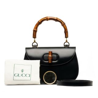 グッチ(Gucci)のグッチ バンブー ハンドバッグ ショルダーバッグ 2WAY 000 01 0633 レザー レディース GUCCI 【228-46620】(ハンドバッグ)