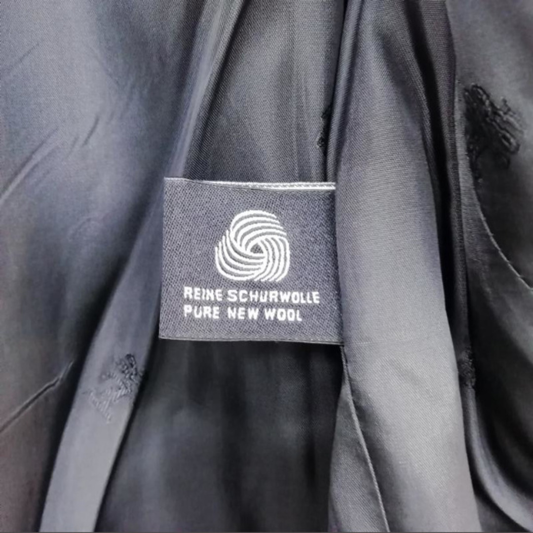 ESCADA(エスカーダ)のヴィンテージ 金ボタン ラペルカラー ジャケット ブレザー 美品 38 ネイビー レディースのジャケット/アウター(テーラードジャケット)の商品写真